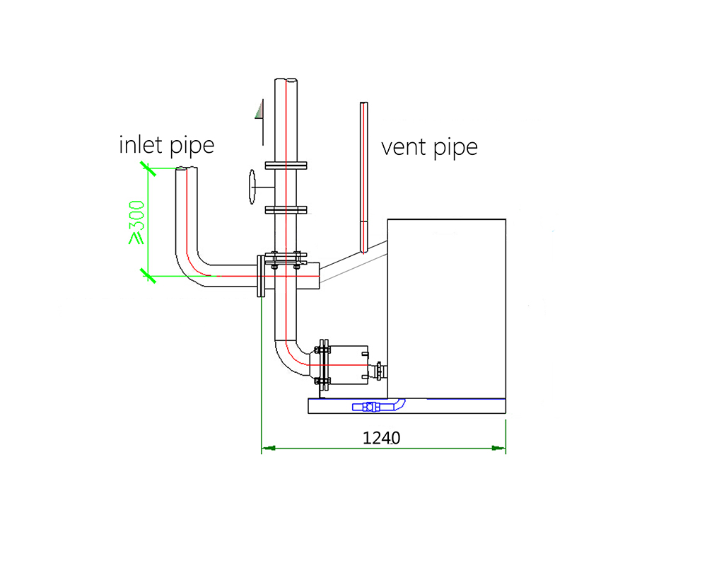 TJWT3 ba<em></em>sement toilet wastewater lift station