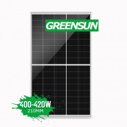 HJT 400Watt 410Watt 420Watt Half Cells Solar Module 400W 410W 415W Photovoltaic PV with Balck Frame