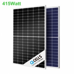 Hanwha Qcells Q Cells Pv Qcell G10 410W 415W Mono Cell 415W Solar Panels Q-Cells Power 415 Watt Modu