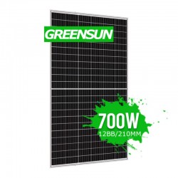 12BB Half Cut Cells Monocrystalline Solar Panels 680W 690W 695W 700W Solar Module