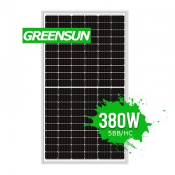 120cells Half Cut PV Module 350w 360w 370w 380w Solar Panel 9BB Mono