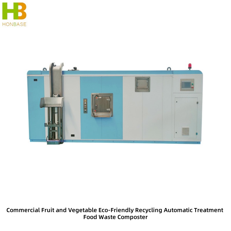 Commercial Fruit and Vegetable Eco-Friendly Recycling Automatic Treatment Food Waste Composter