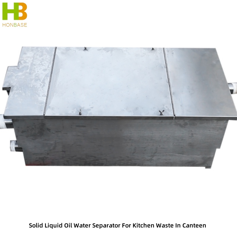 Solid Liquid Oil Water Separator For Kitchen Waste In Canteen