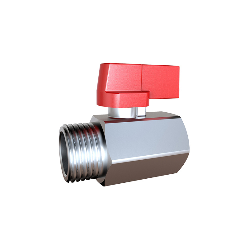 Bulk S1910 BRASS MINI BALL VALVE