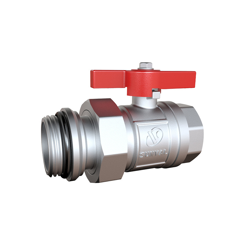 Bulk S101  BRASS BALL VALVE WITH CONNECTOR