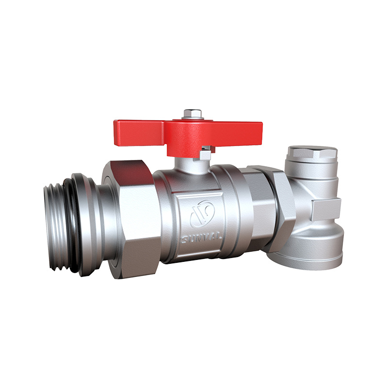 Bulk S101-1 BRASS BALL VALVE WITH CONNECTOR