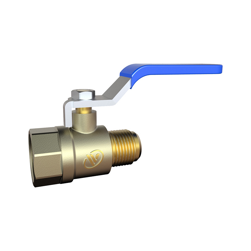 Bulk S1026 brass ball valve with Y strainer