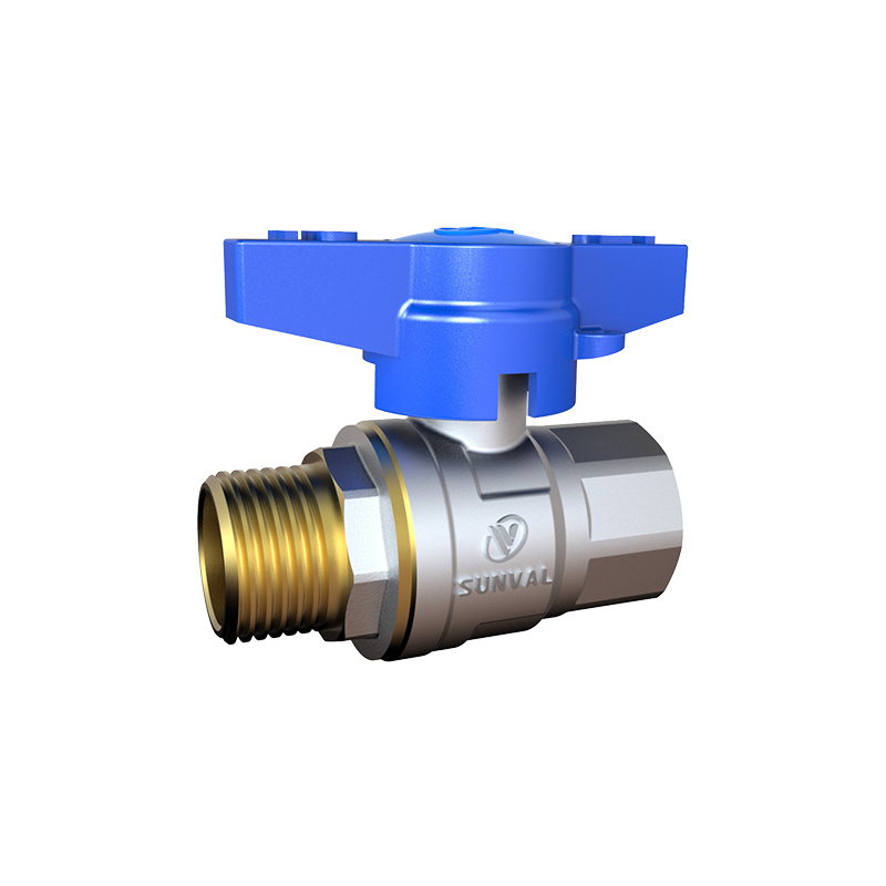 Wholesale S1278 35 MALE THREAD BUFFERFLY HANDLE BALL VALVE