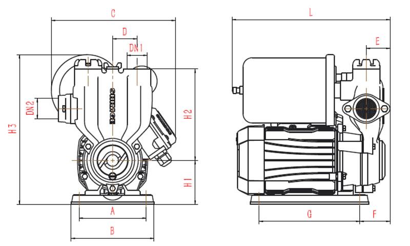 PW-Z Self-Priming Peripheral Pump