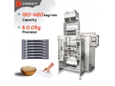 multi lane granular powder stick sachet packing machine sugar stick packing machine coffee stick pac