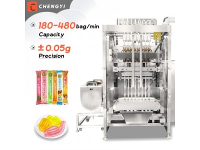 Automatic multilane Juice Sachet Energy Drink Stick Bag Packing Machine sachet ice pop liquid stick