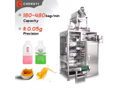 Shampoo Cream liquid packing machine honey ketchup sachet packing machine ketchup Salad Dressing Tom