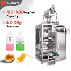 Shampoo Cream liquid packing machine honey ketchup sachet packing machine ketchup Salad Dressing Tom