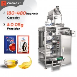 multi lane liquid packing machine Shampoo Sachet Packing Machine Sachet hair conditioner Ketchup Hon