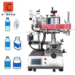 Manufacturer Semi Automatic Adhesive Front And Back Double Side Labeling Machine