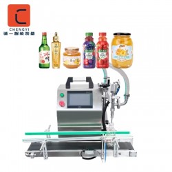 single-head small Liquid filling machine automatic 10-500ml bottle syrup oral liquid filling machine