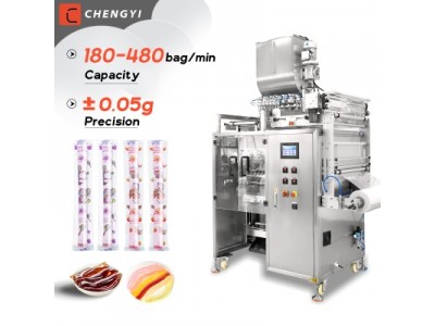 Ice Lolly packing machine Jelly Bars Popsicle Stick Cream Packing Machine beverage ice pop liquid fo