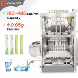 small sachet mouth wash filling packaging machine mouthwash packing machine Juice Sachet Energy Drin