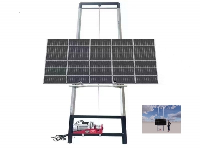 Construction Lifting Equipment Hoisting Upgrade Electric Lift Solar Panel Lifter