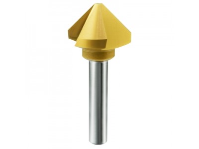 HSS-Titanium plated cobalt chamfering cutter