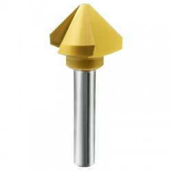 HSS-Titanium plated cobalt chamfering cutter