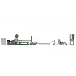 Parallel Twin Screw Extruder Pelletizing Line