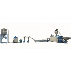 Conical Twin Screw Extruder Pelletizing Line