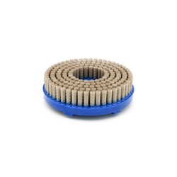 Industrial Cleaning Brushes Dot Style Aluminum Oxide Abrasive Disc Brush