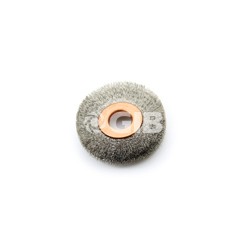 Industrial Cleaning Brushes Stainless Steel Wheel Brush with Copper Ring