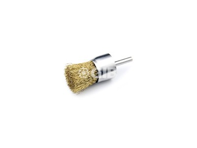 Industrial Brush Customized Brass Wire End Brush with Shank