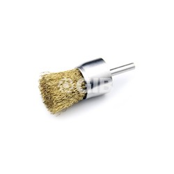 Industrial Brush Customized Brass Wire End Brush with Shank