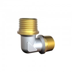 Bulk S7119 BRASS ELBOW FITTING