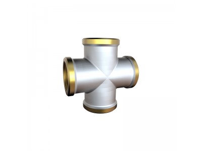 Wholesale S7113 BRASS CROSS FITTING