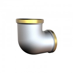 Bulk S7117 BRASS ELBOW FITTING