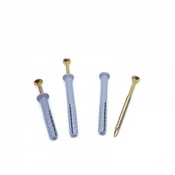 Wholesale Hammer Fixing Pozi Head Screw with Nylon Plug