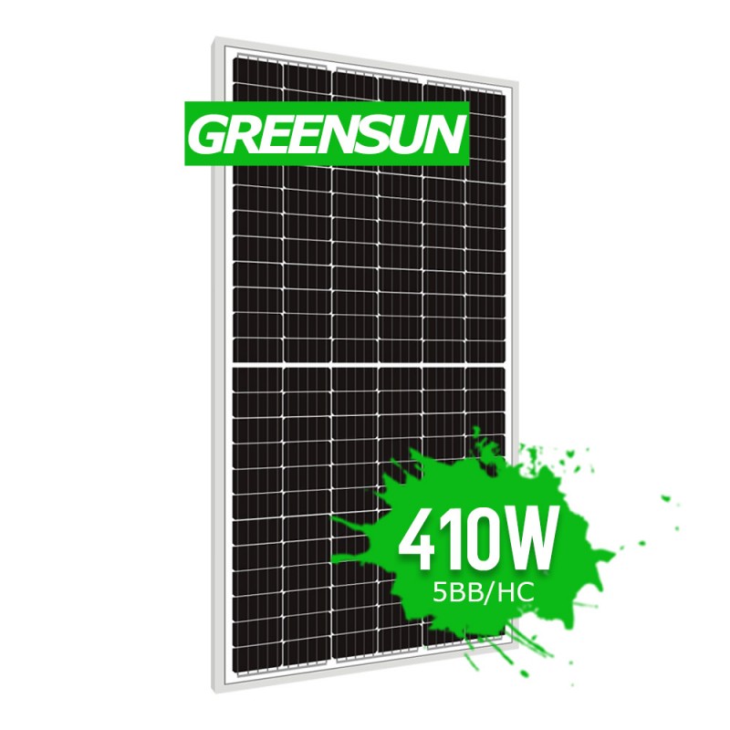 144cells Half Cut Mono Solar Panel 390w 395w 400w 405w 410w PV Modules