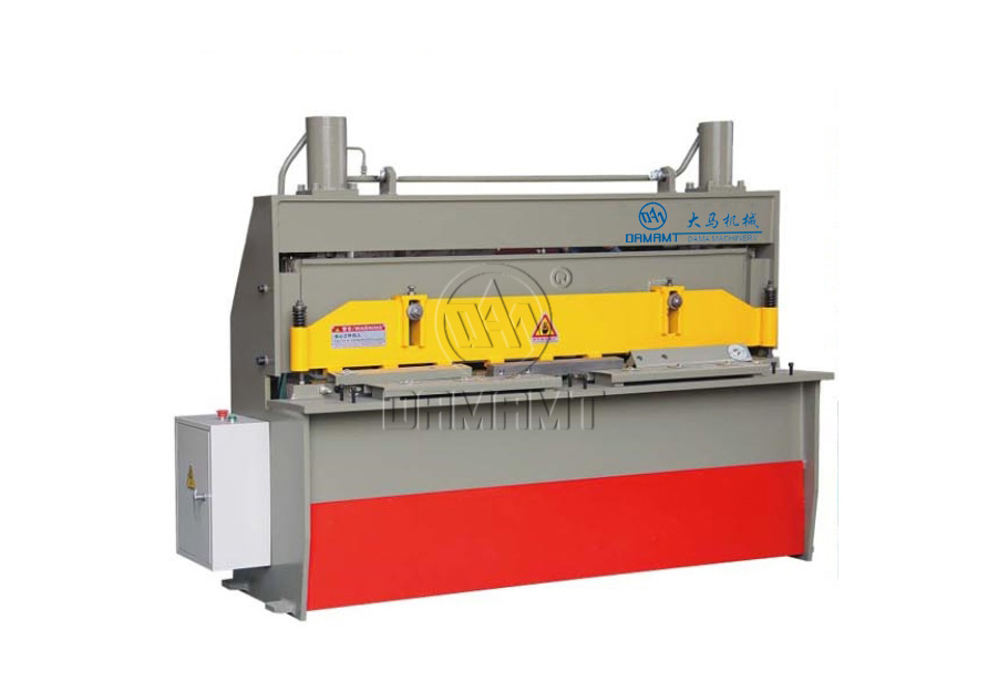 QC11Y Series Small Plate Shears Hrdraulic Brake Type