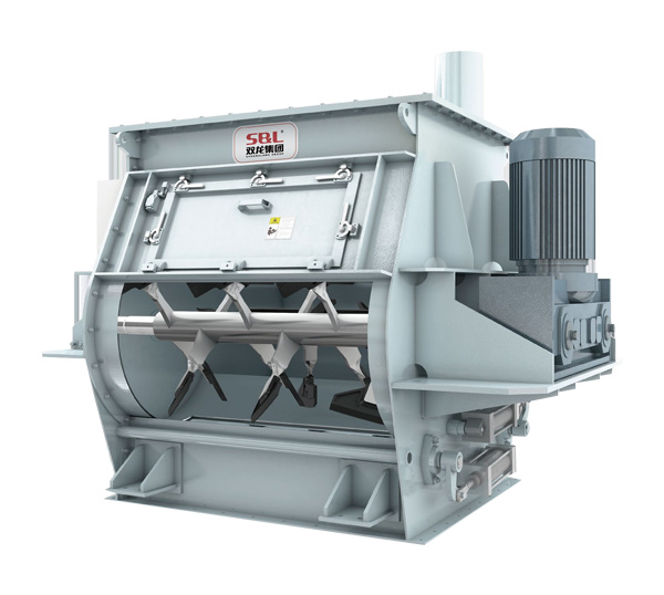 Double Paddle Mixer With Retractable Shaft