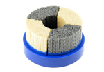 Industrial Cleaning Brushes Ceramic Mixed Silicon Carbide Disc Brush