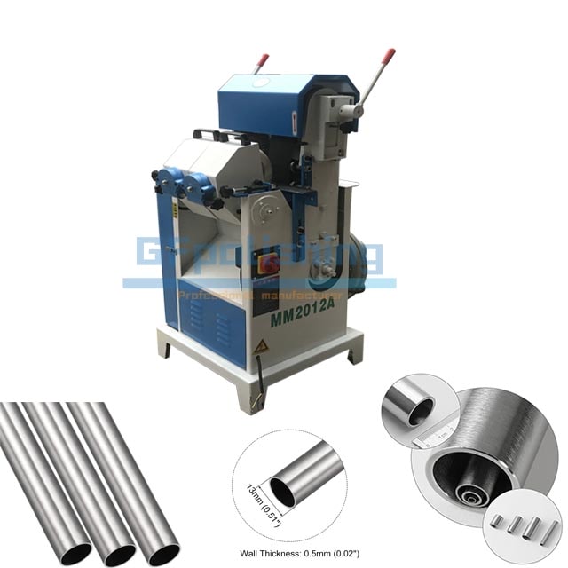 Bulk Stainless Steel Aluminum Iron Brass Tube Grinding Machine