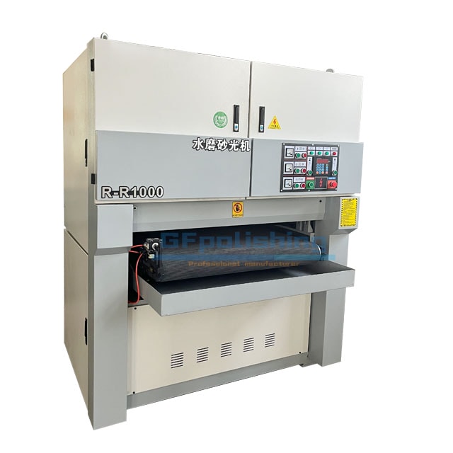 Bulk New Design Flat Sheet No.4 Finishing Abrasive Belt Grinder