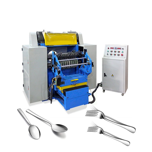 Bulk Double Shaft Cutlery Spoon Fork Mirror Polishing Machine